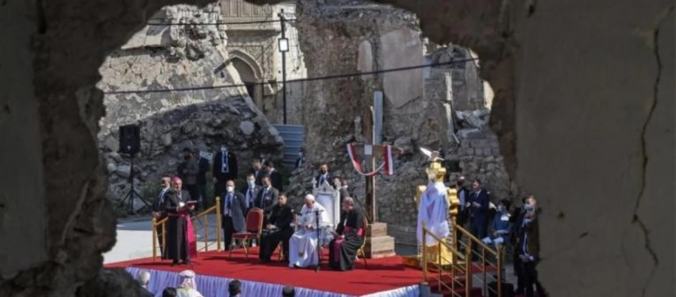 Πάπας: Η αναχώρηση των χριστιανών από τη Μ. Ανατολή είναι «μια ανυπολόγιστη ζημιά»
